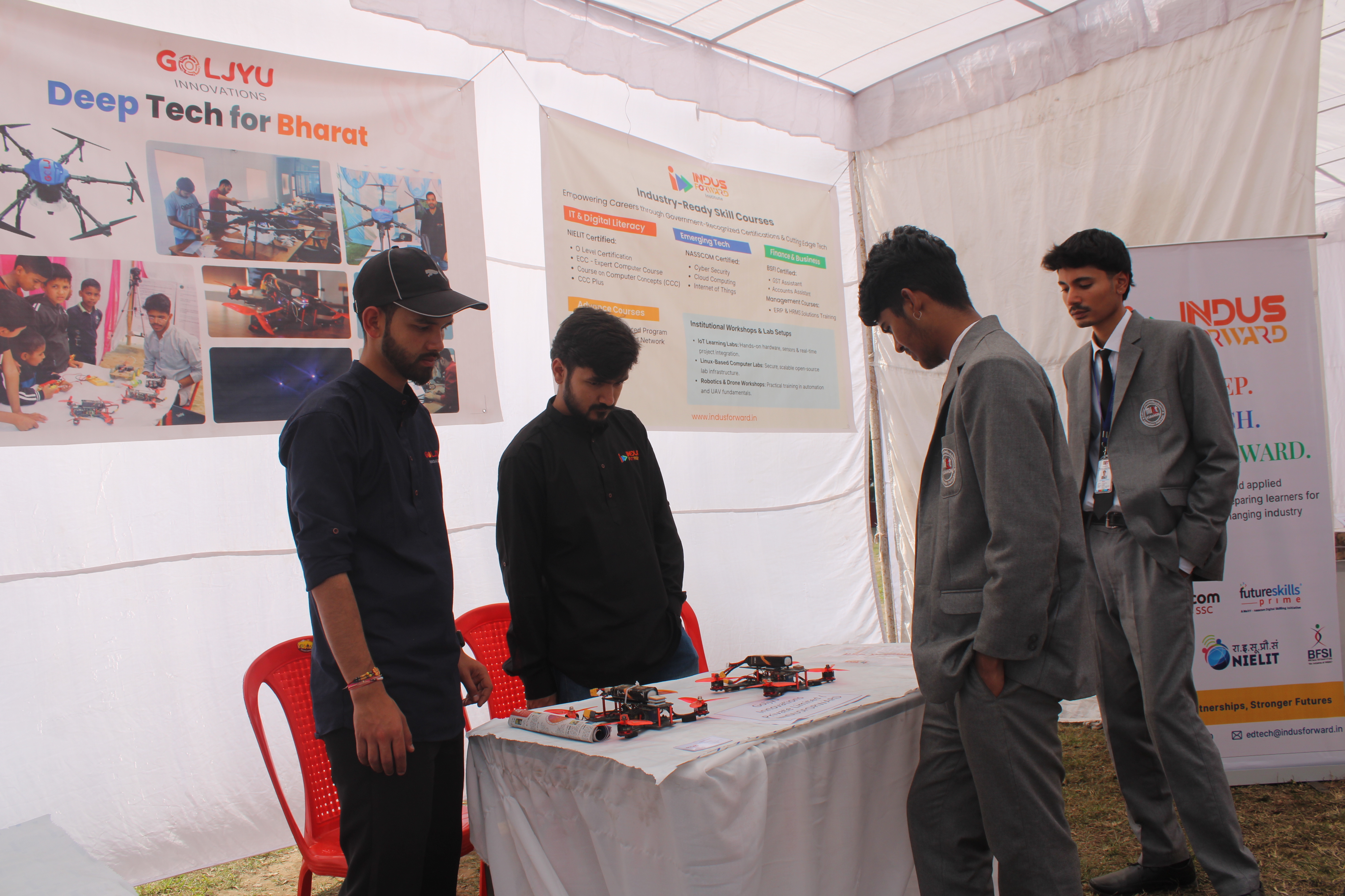 Proud moments at the Startup Expo, Haldwani